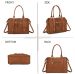 Gallantry Skyla Large Suedine Shopper, coffee