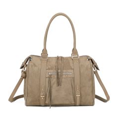 Gallantry Skyla Large Suedine Shopper, taupe