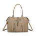 Gallantry Skyla Large Suedine Shopper, taupe