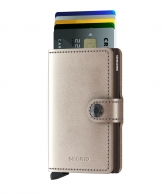 Secrid Miniwallet, Metallic Champagne-Brown