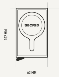 Secrid Cardprotector for Magsafe, Titanium