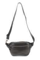 Migant nahkainen crossbody/vyölaukku, MG1624, musta