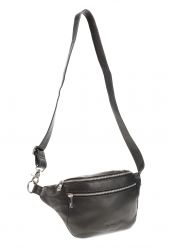 Migant nahkainen crossbody/vyölaukku, MG1624, musta