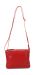 Migant nahkainen olkalaukku MG-1707, punainen
