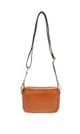 Migant nahkainen olkalaukku MG-1709, cognac