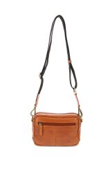 Migant nahkainen olkalaukku MG-1709, cognac