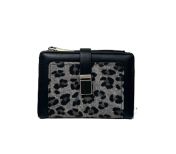 Nabo lompakko, NK 358, musta leopardi 