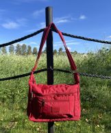 Nabo olkalaukku NK 1657, tummanpunainen