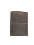 Nabo, miesten nahkainen RFID lompakko, NK-205, ruskea