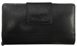 Nabo nahkainen RFID-lompakko, NK-214, musta