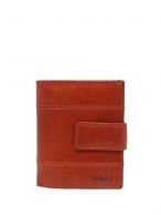 Nabo nahkainen RFID-lompakko NK-244, punainen