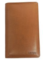 Nabo nahkainen RFID-lompakko L, NK-252, Chestnut brown