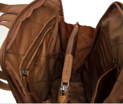 The Chesterfield Brand Cuvo nahkainen reppu, konjakki