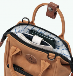 Cabaia Nano Moscow olkalaukku, camel