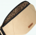 Cabaia Lobito crossbodylaukku, kääntömalli, beige/pantterikuosi