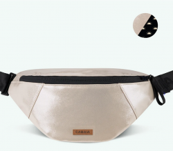 Cabaia Honolulu Crossbody, kääntömalli, kulta/musta