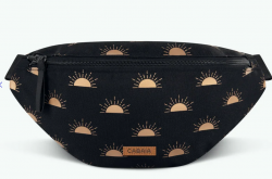 Cabaia Honolulu Crossbody, kääntömalli, kulta/musta