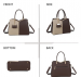 Gallantry Serena Duo käsilaukku, coffee/taupe