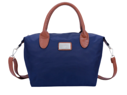 Gallantry La Balade käsilaukku Z-01, tummansininen/konjakki