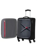 American Tourister Heat wave lentolaukku, Jet black