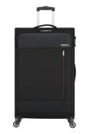 American Tourister Heat wave suuri matkalaukku, Jet black 