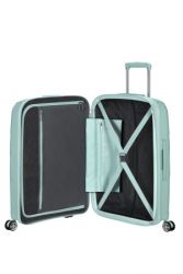 American Tourister Starvibe, keskisuuri matkalaukku, Metallic surf blue