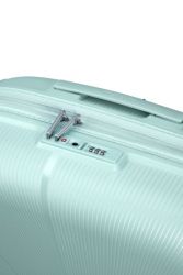 American Tourister Starvibe, keskisuuri matkalaukku, Metallic surf blue