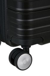 American Tourister Hello lentolaukku EXP, musta/lime