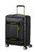 American Tourister Hello lentolaukku EXP, musta/lime