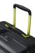 American Tourister Hello lentolaukku EXP, musta/lime