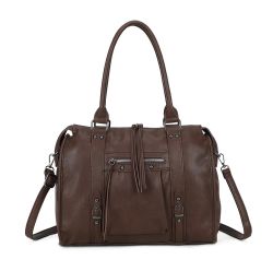 Gallantry Skyla Large Matte Shopper, Coffee