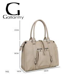 Gallantry Skyla Large Matte Shopper, taupe