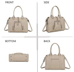 Gallantry Skyla Large Matte Shopper, taupe