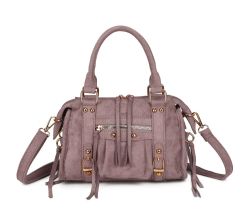 Gallantry Skyla Gold Suedine käsilaukku, dark pink