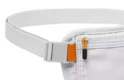 Go Travel RFID waist wallet, vaaleanharmaa