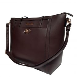 Marta Marzotto olkalaukku, RB0037, ruskea