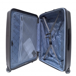 Enrico Benetti Richmond keskisuuri matkalaukku 39053, harmaa