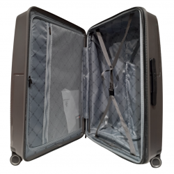 Enrico Benetti Richmond suuri matkalaukku 39053, harmaa