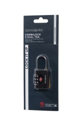 Samsoniten TA Revolution TSA-lukko, musta 