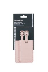 Samsonite TA Revolution nimilappu, 2kpl, vaaleanpunainen