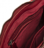 The Chesterfield Brand Milton nahkainen olkalaukku, punainen