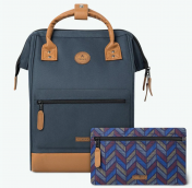 Cabaia Adventurer M Chicago reppu, navy/konjakinruskea