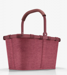 Reisenthel Carrybag ostoskori, Twist maroon