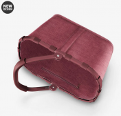 Reisenthel Carrybag ostoskori, Twist maroon
