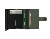 Secrid Miniwallet, Matte Green-Black
