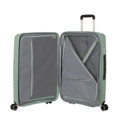 American Tourister Flytwist keskisuuri matkalaukku, Botanic Green