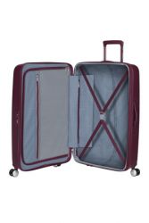 American Tourister Soundbox, suuri matkalaukku, Wild cherry