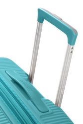 American Tourister Soundbox, keskisuuri matkalaukku, Turquoise tonic