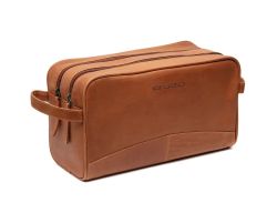 The Chesterfield Brand Stefan, nahkainen toilettilaukku, cognac