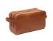 The Chesterfield Brand Stefan, nahkainen toilettilaukku, cognac